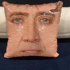 Nicolas Cage Pillow